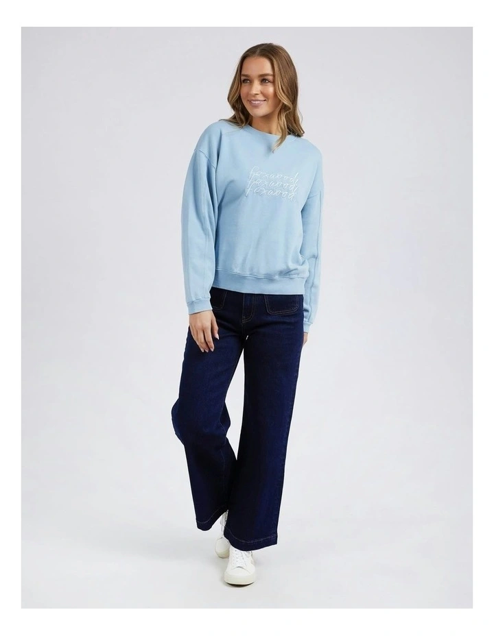 Nimble Crew Jumper in Nantucket Blue image 5