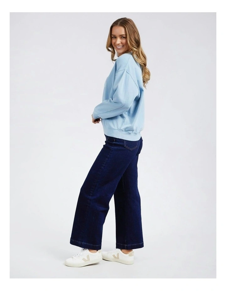 Nimble Crew Jumper in Nantucket Blue image 6