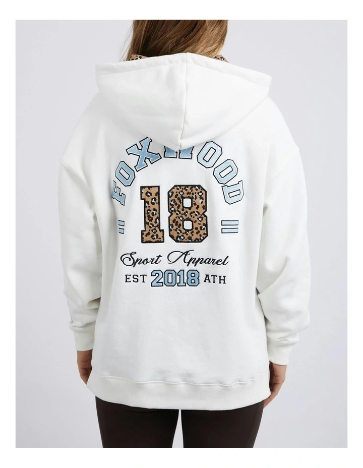 Established Hoodie Vinatge in White image 2