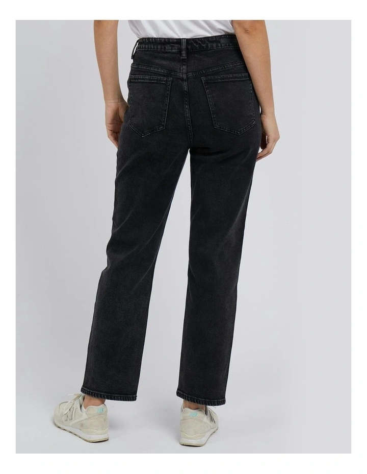 Enmore Wide Leg Jean in Washed Black image 2