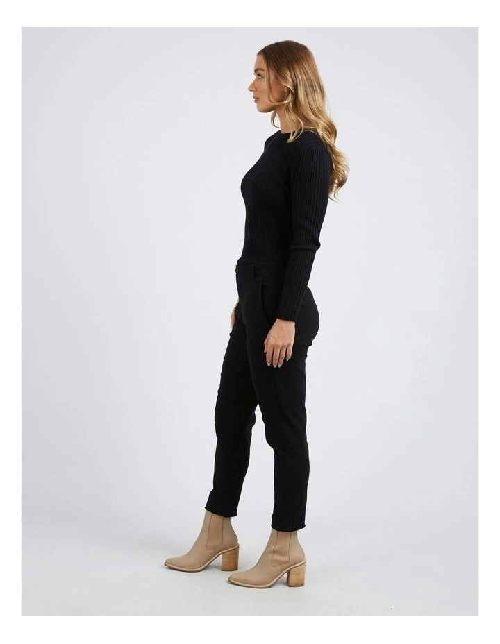Serena Pant in Black image 6