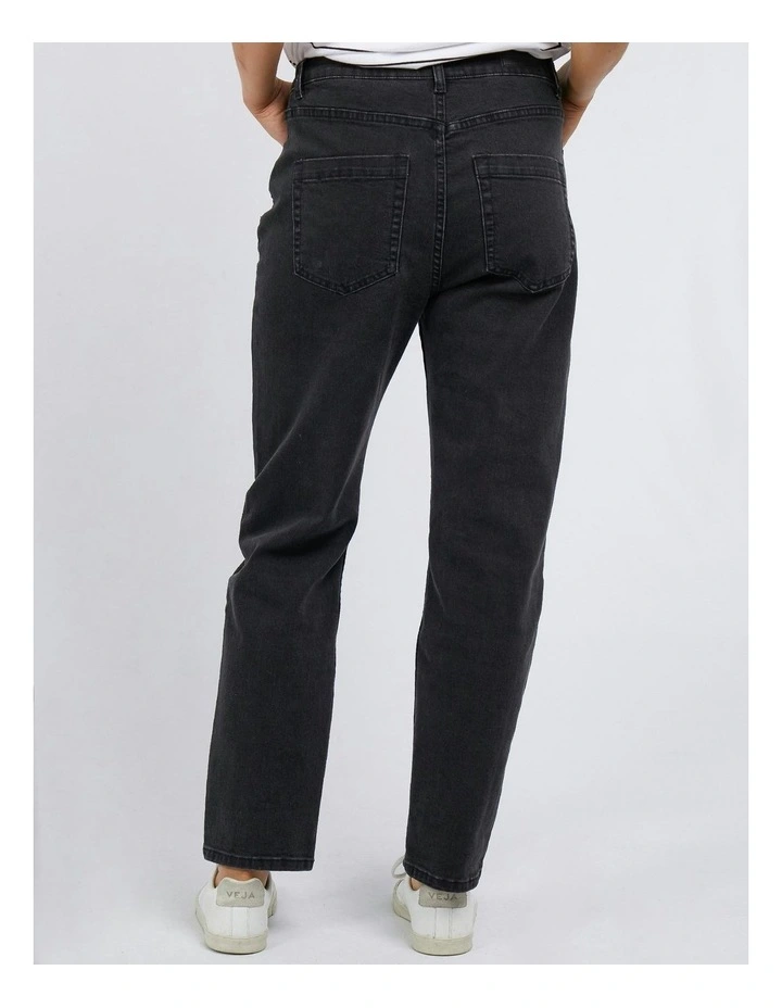 Barkly Straight Leg Jeans in Black image 2
