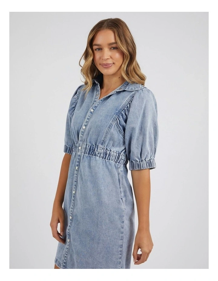 Vivian Floral Dress - Blue