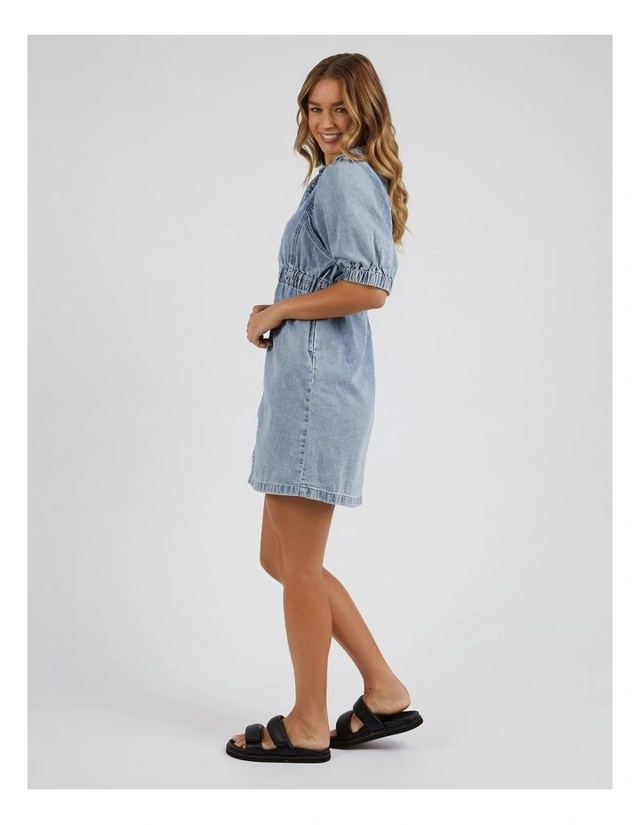 Foxwood Vivian Dress in Washed Blue MYER