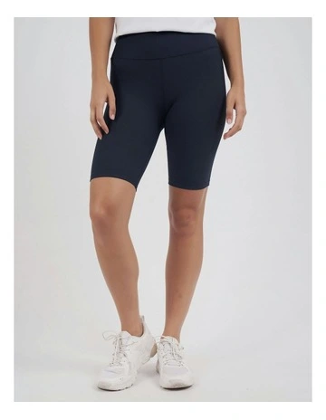 Luxe Rib Short in Navy