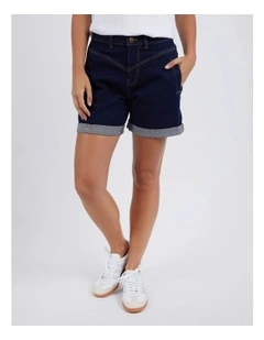 Devi Short in Denim