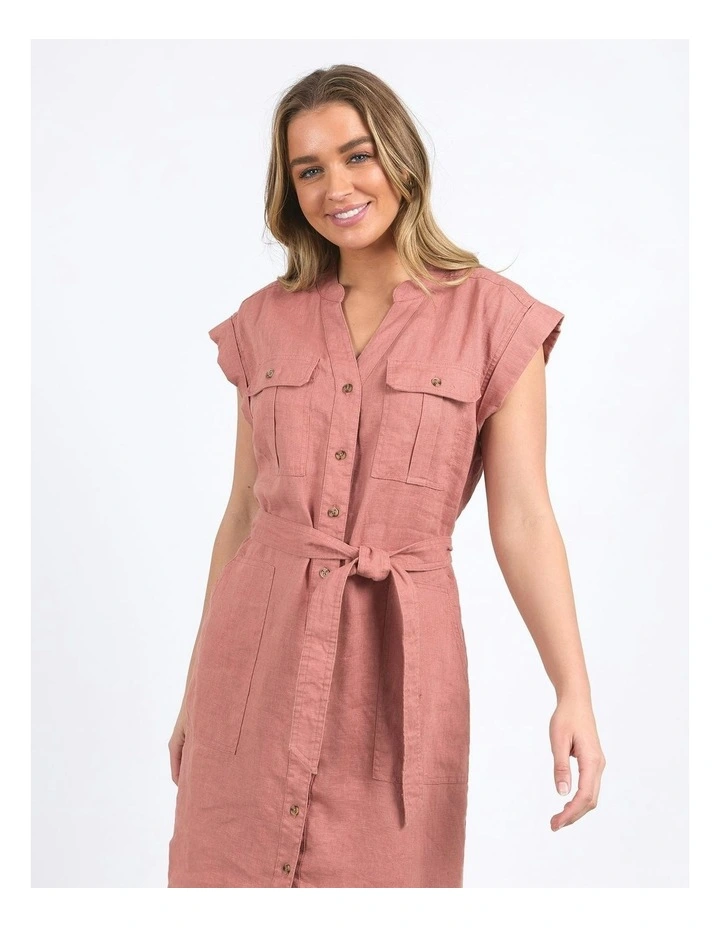 Harlow Dress in Clay image 1