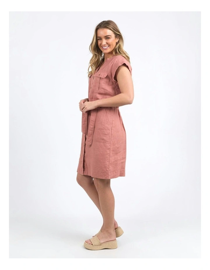 Harlow Dress in Clay image 6