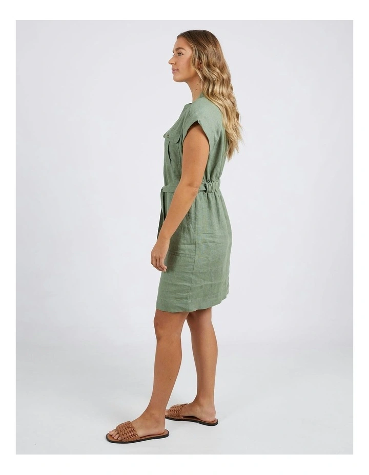 Harlow Dress in Khaki image 2