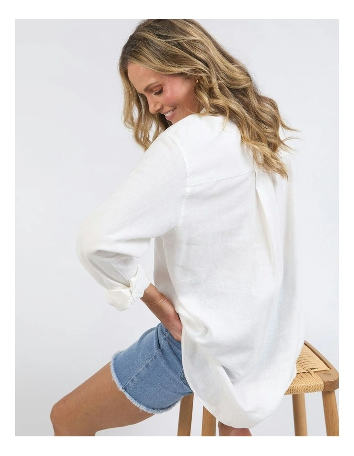 Carrie Shirt in White image 3