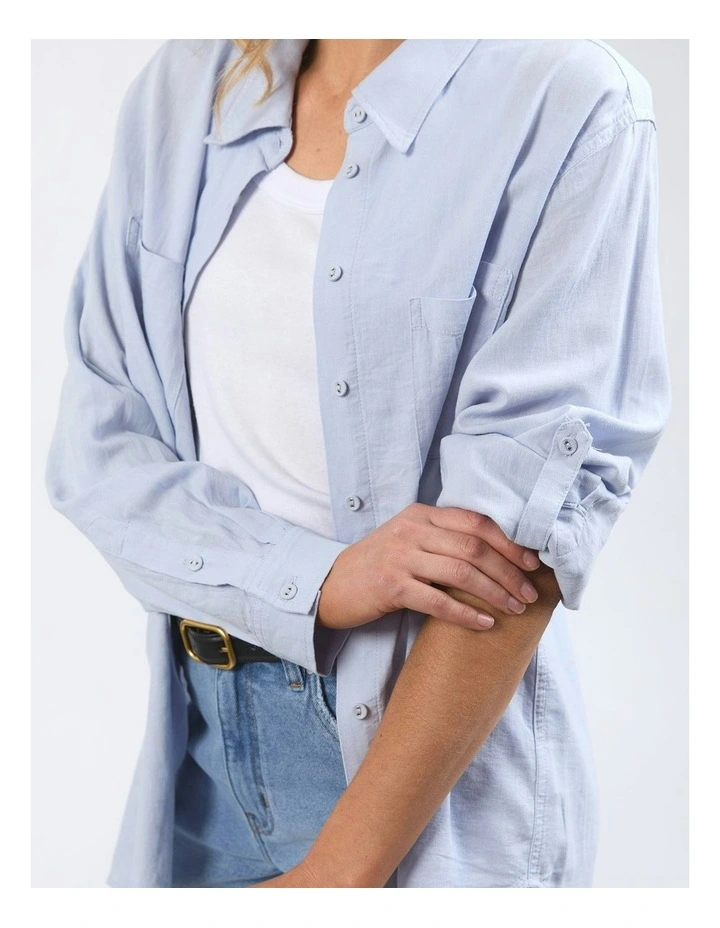 Carrie Shirt in Blue image 3