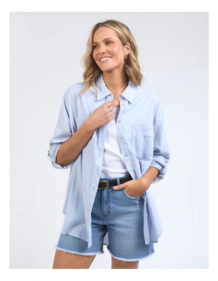 Carrie Shirt in Blue image 4