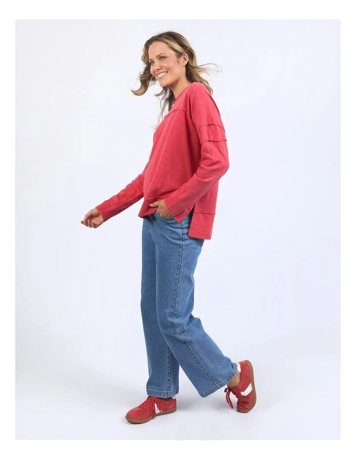 Jayne Throw On Top in Red image 6