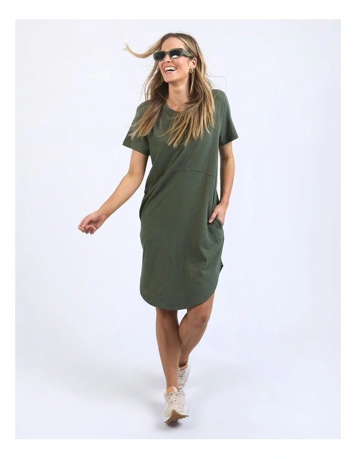 Bay Dress in Khaki image 1