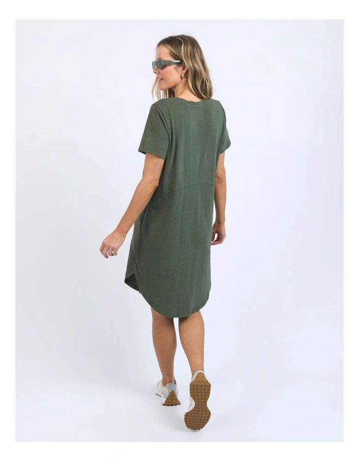 Bay Dress in Khaki image 3