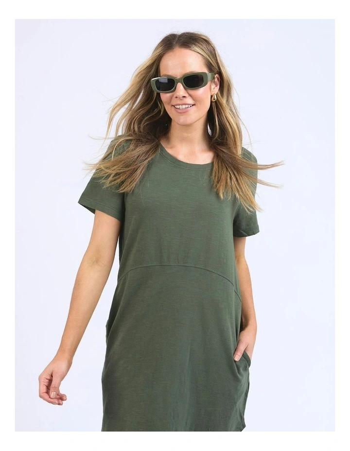 Bay Dress in Khaki image 4