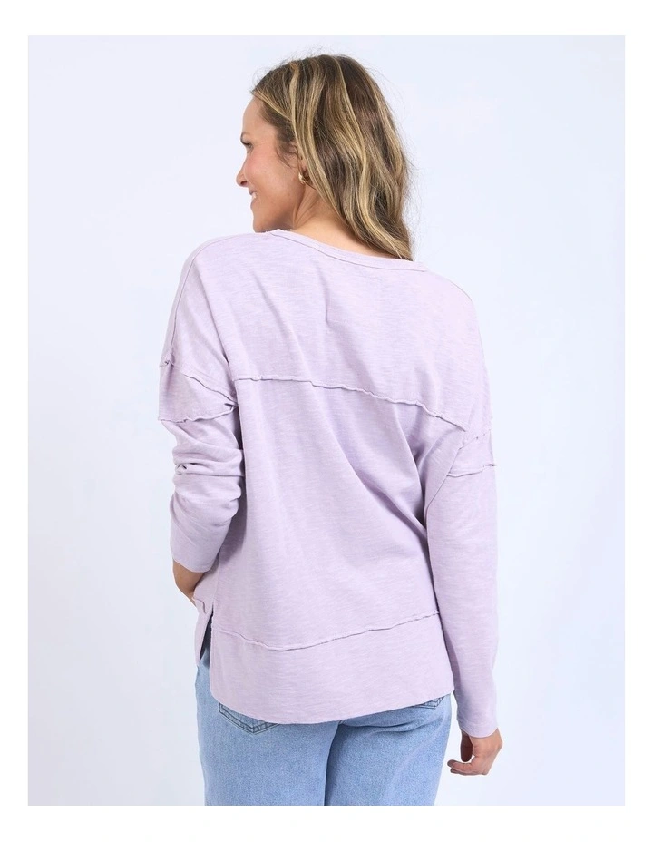 Jayne Throw On Top in Orchid Bloom image 2