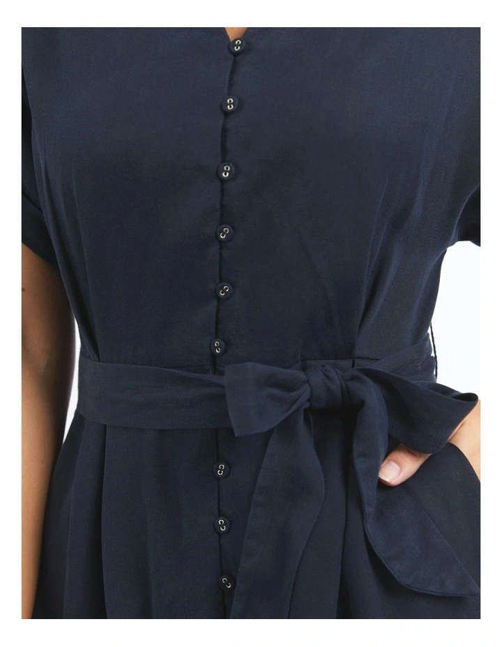 Lucia Dress Washed in Black image 5
