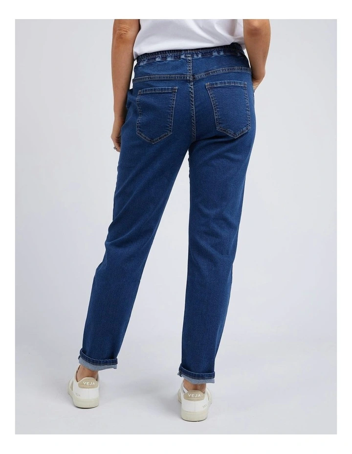 Juliette Jogger Jean in Dark Blue image 2
