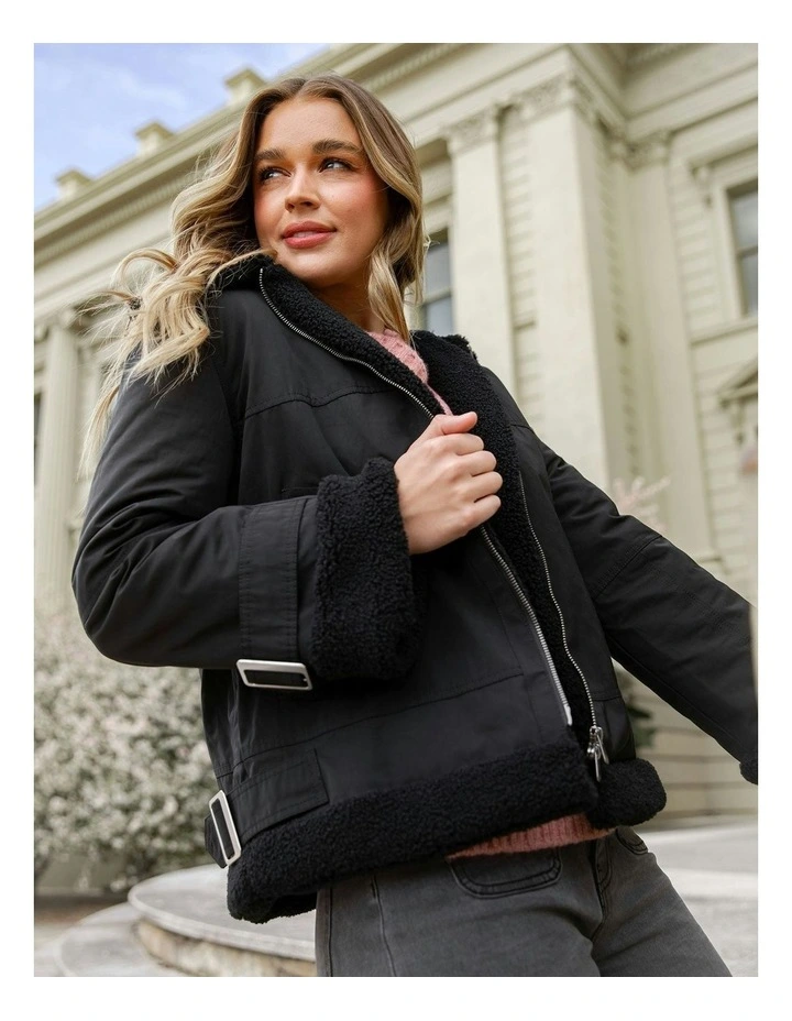 Tokyo Jacket in Black image 4