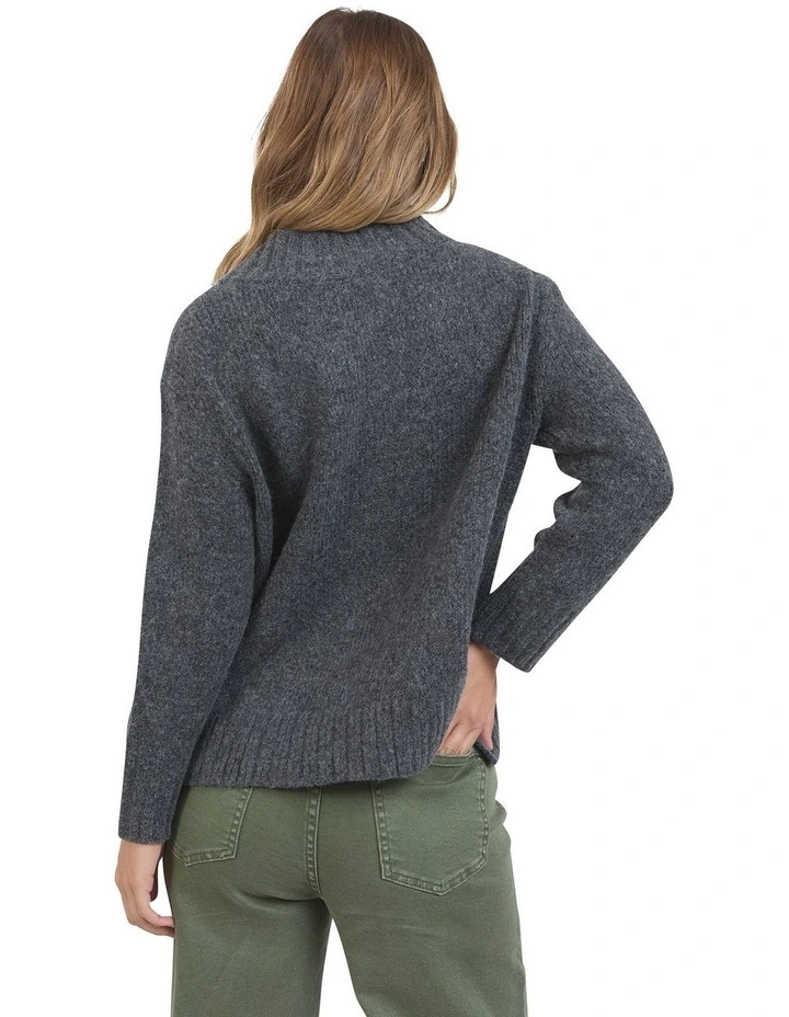 Pepper Knit Jumper in Grey image 2
