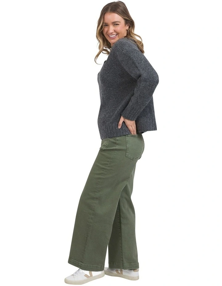 Pepper Knit Jumper in Grey image 6