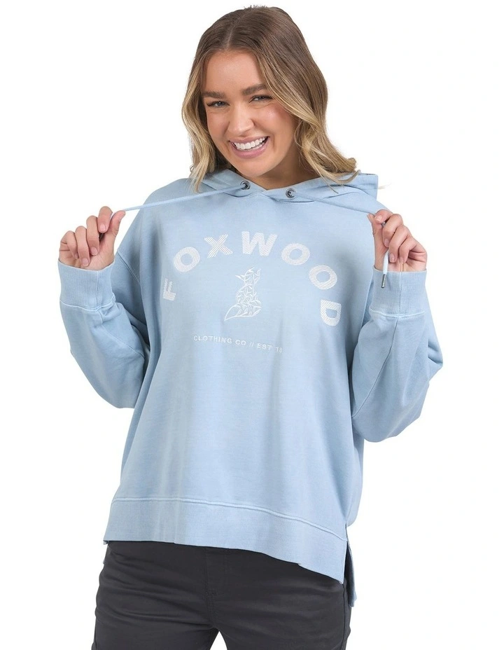 Effortless Hoodie in Light Blue image 1