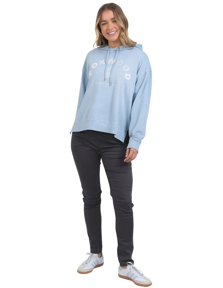 Effortless Hoodie in Light Blue image 4