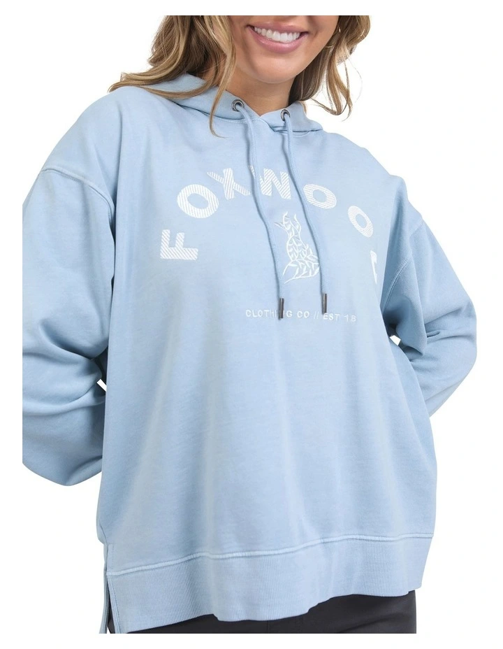 Effortless Hoodie in Light Blue image 6