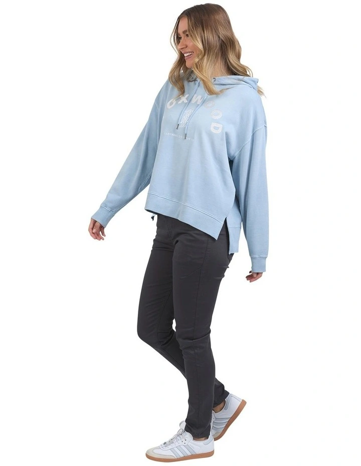Effortless Hoodie in Light Blue image 7