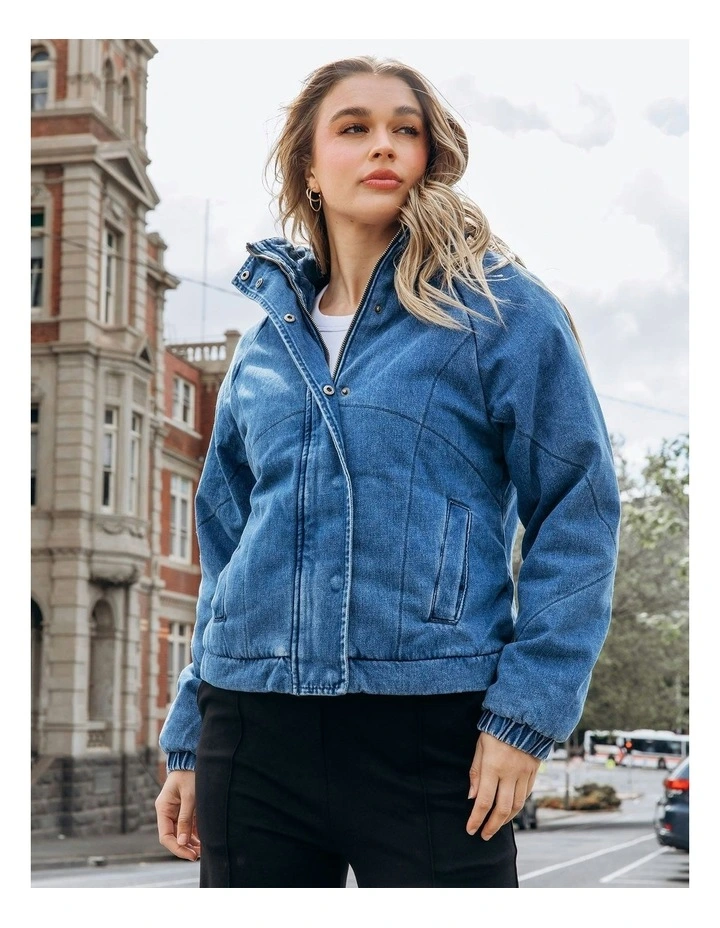 Rosalee Jacket in Blue image 4