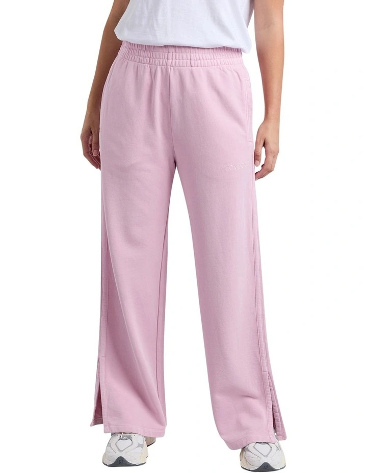 Classic Track Pant in Pale Pink image 1