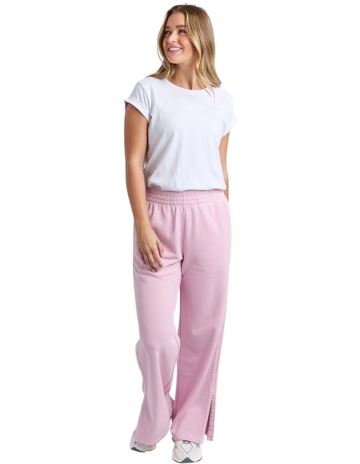 Classic Track Pant in Pale Pink image 3