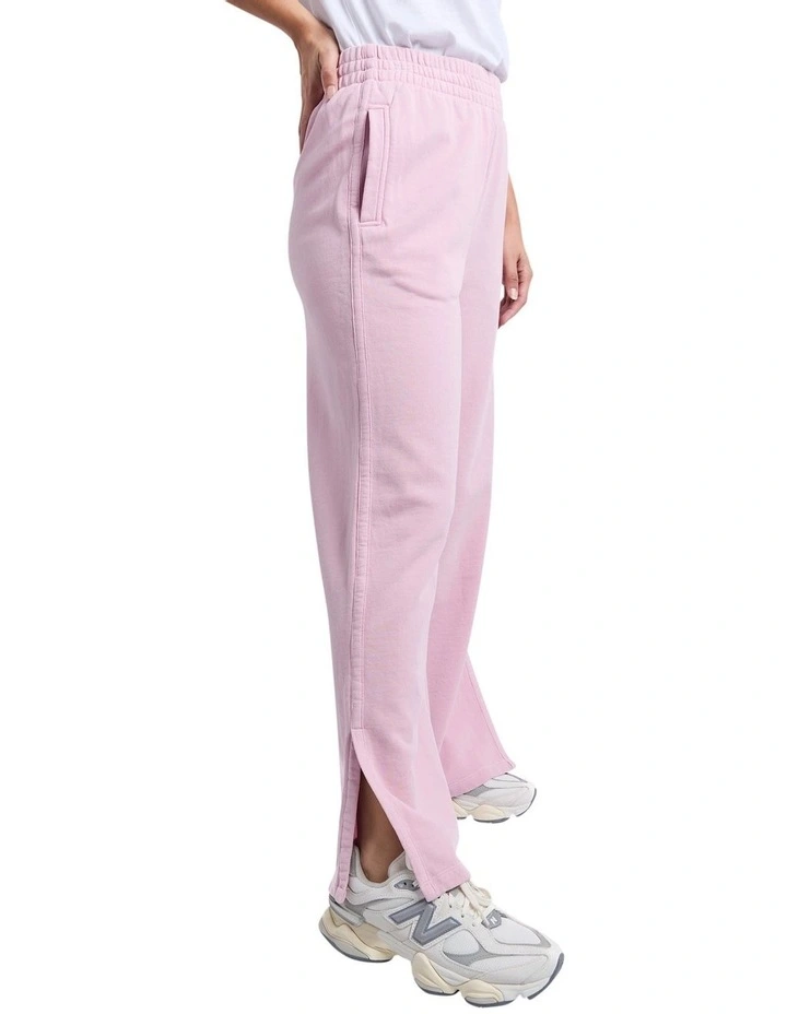 Classic Track Pant in Pale Pink image 4