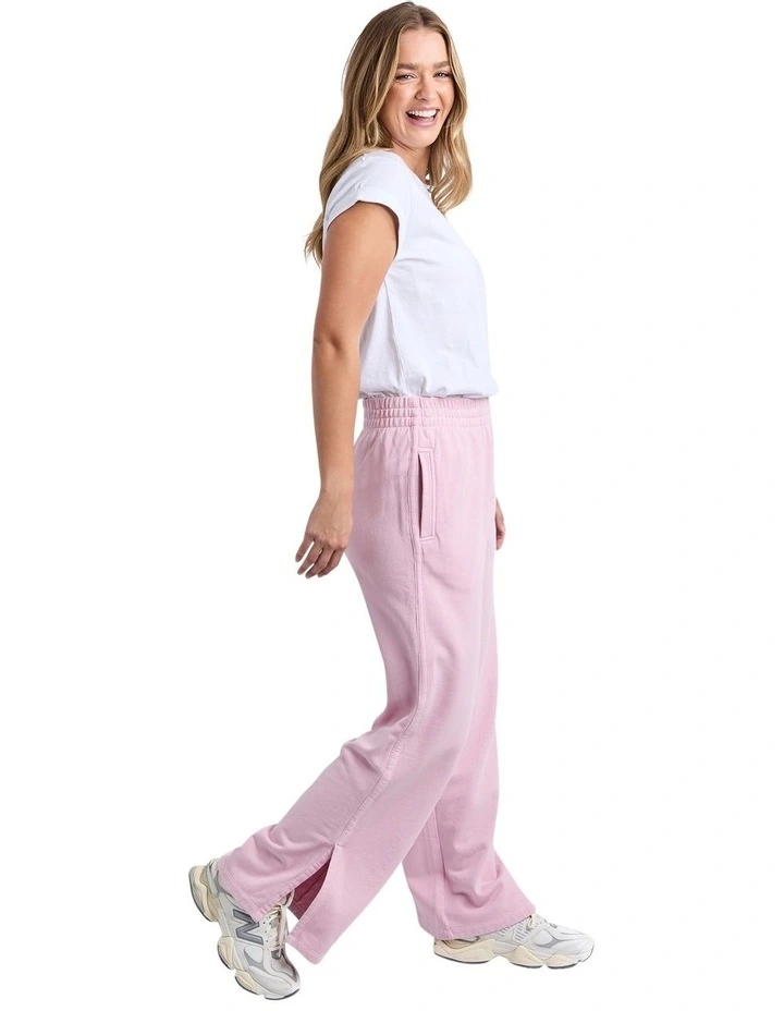 Classic Track Pant in Pale Pink image 6