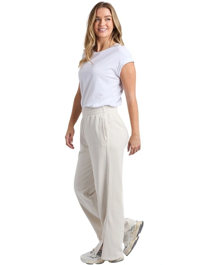 Classic Track Pant in Bone image 6
