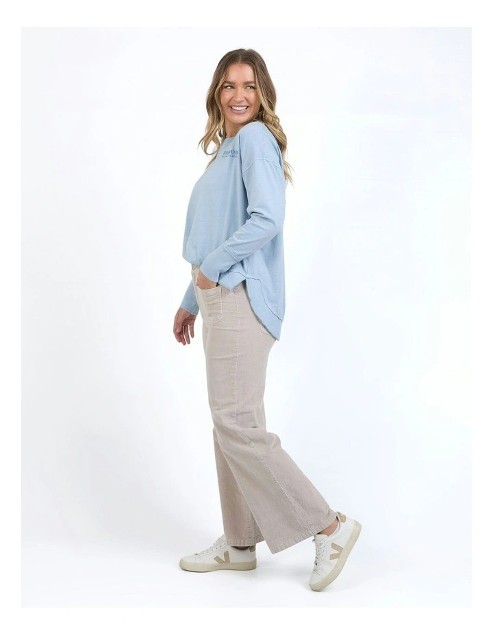 Henrietta Cord Pant in Mushroom image 6