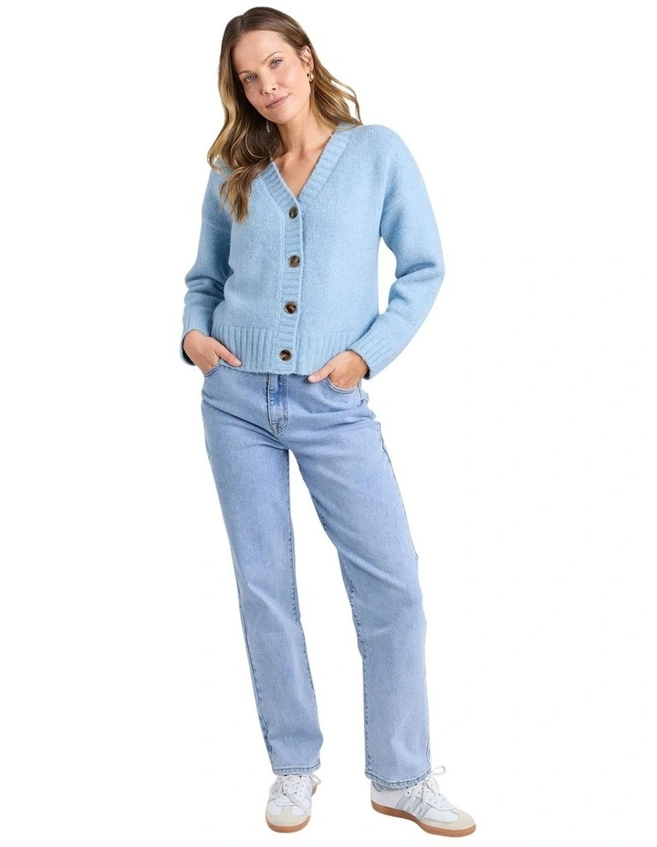 Jensen Button Cardigan in Light Blue image 3