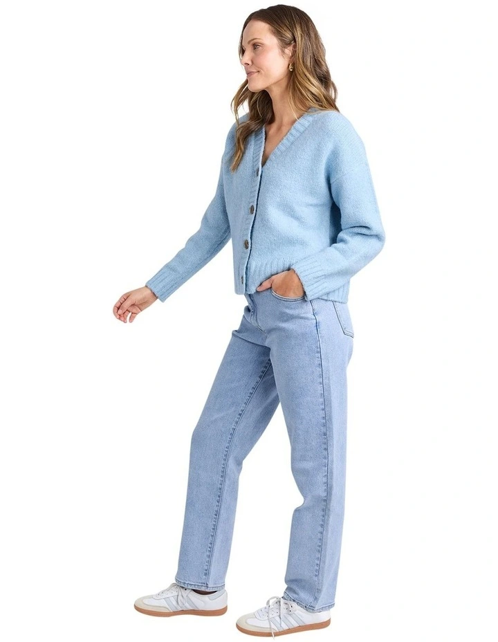 Jensen Button Cardigan in Light Blue image 6