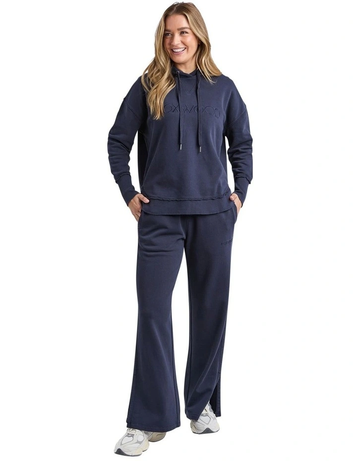 Simplified Hoodie in Navy image 3
