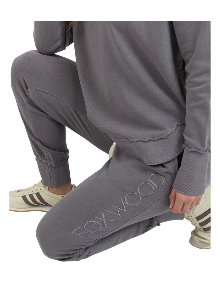 Simplified Track Pant in Iron image 4