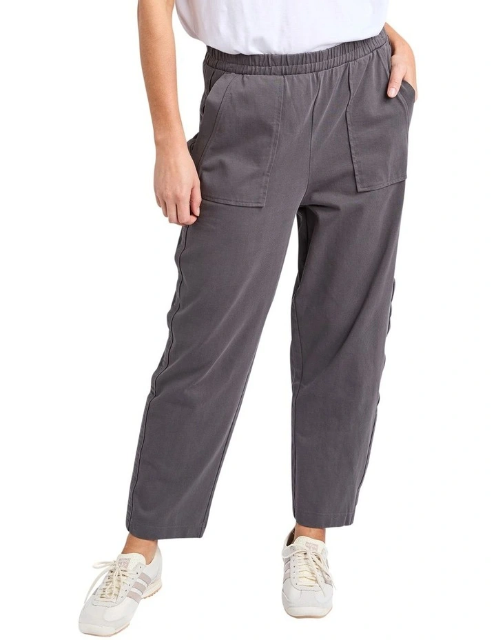 Windsor Pant in Charcoal image 1