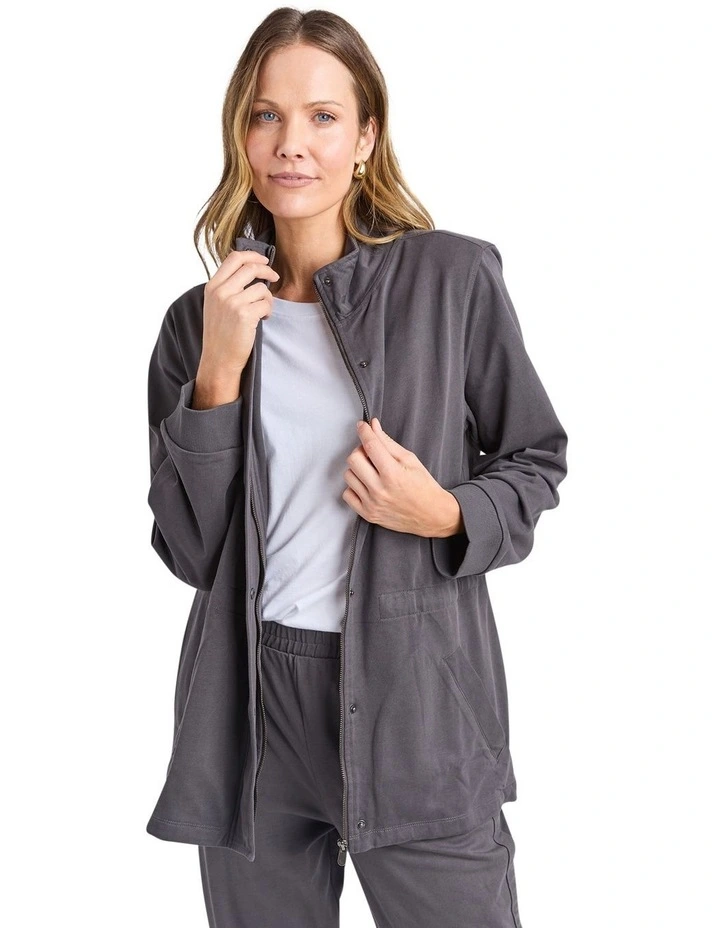 Windsor Anorak in Charcoal image 1