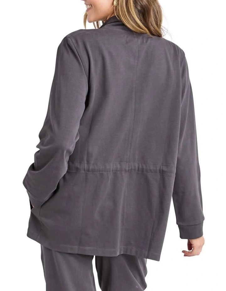 Windsor Anorak in Charcoal image 2