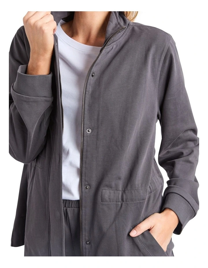 Windsor Anorak in Charcoal image 5