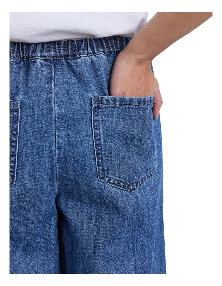 Delvine Jeans in Mid Blue image 5