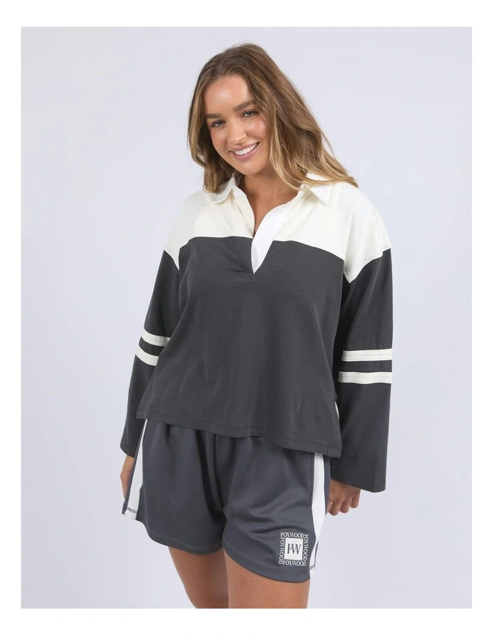 Rugby Jumper in Coal image 1