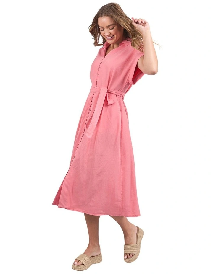 Lucia Dress in Rose Pink image 6