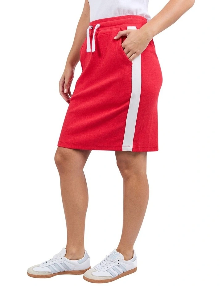 Market Skirt in Red image 4