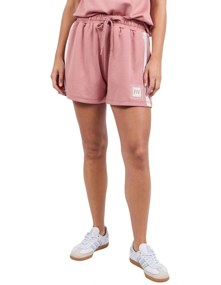 Layla Shorts in Dusty Rose image 1